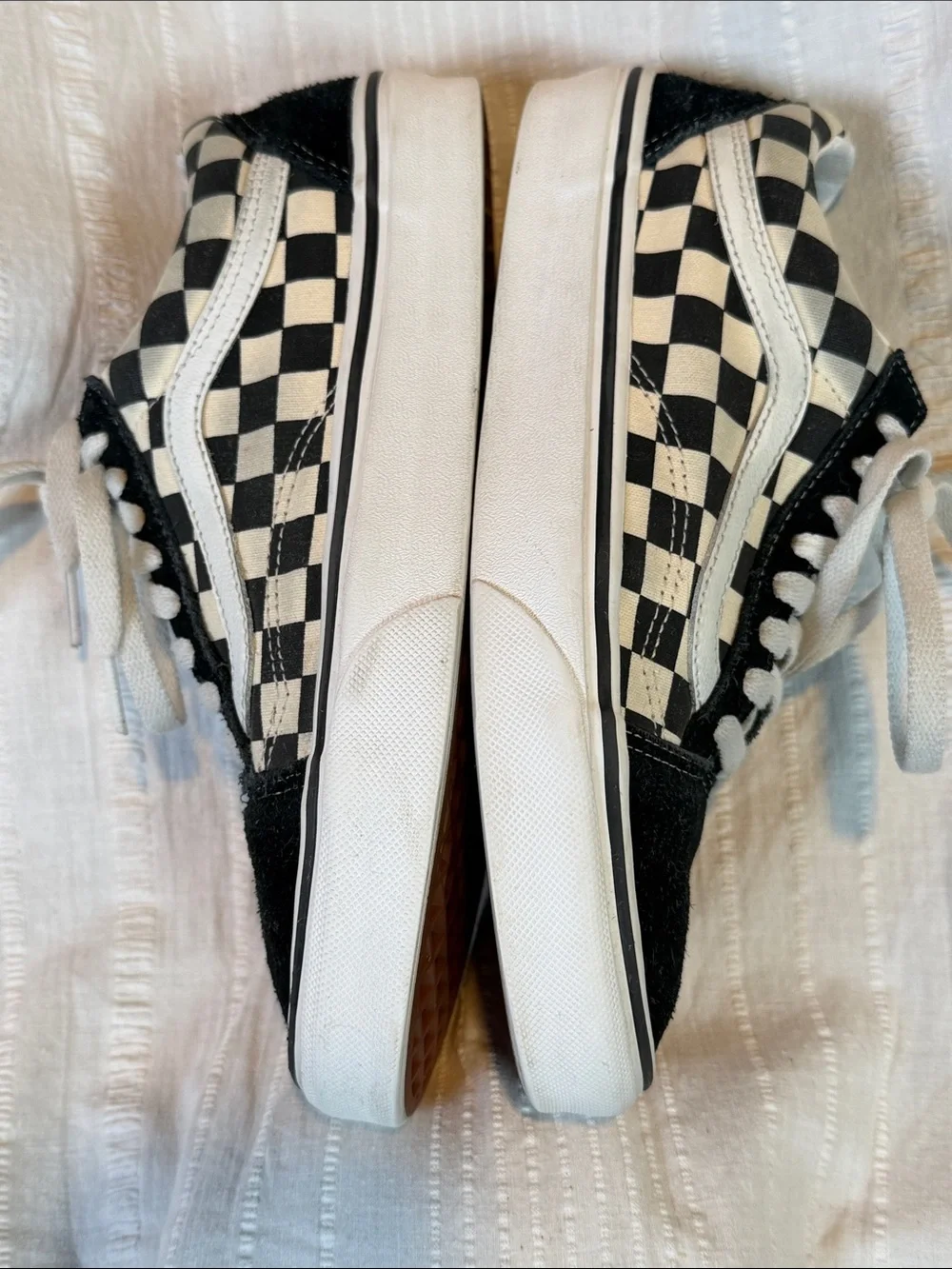 Vans Knu Skool Checkerboard Skate Shoes Sneakers Men’s 6.5 Women’s 8 Unisex